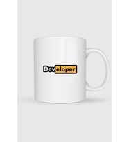 Developer Yazılımcı Baskılı Kupa Bardak