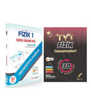 Farklı Sistem TYT Fizik Soru Bankası ve Birey Deneme Seti 2 Kitap