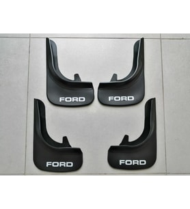Ford Tüm Modellere Uygun Paçalık Ön-Arka Takım Tozluk Çamurluk (Siyah - Beyaz)