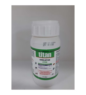 Titan Emülsiyon CY10 Kokulu Haşere Öldürücü  250 ml