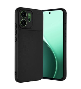Oppo Reno 14 Auto Focus Karbon Kapak - Siyah