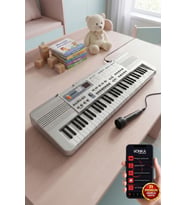 Rennes NR-610 Çocuklar İçin 61 Tuşlu Org USB MP3 Pilli Mikrofonlu Org (3-12 Yaş)