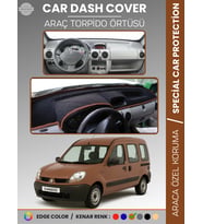 RENAULT KANGOO (1997-2008) AIRBAGSIZ Torpido Örtüsü Ön Panel Koruma Tam Uyum UV Koruma Kaymaz