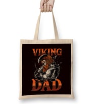 Viking Dad Papa Daddy Father Papa Poppa Stepdad Husband Bez Çanta Uzun Saplı