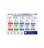 pH 4.01-7.01-10.01 İletkenlik 1413 1288 Kalibrasyon Sıvısı 100 Ml