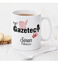 GAZETECİLERE ÖZEL KUPA BARDAK