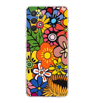 PrintiFy Samsung Galaxy A32 ile Uyumlu Retro Color 2  Kamera Korumalı Şeffaf  Kılıf