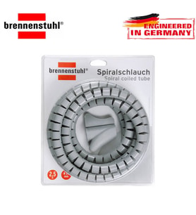 Brennenstuhl Spiral Sargılı Kablo Borusu L = 2,5M Gri