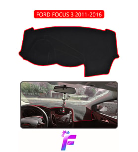 FORD FOCUS 3 (2011-2016) Torpido Örtüsü Güneşten Korur Kolay Montaj Tam Uyum Araca Özel E81