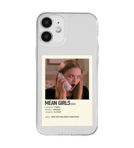 Iphone 12 Uyumlu Mean Girls Tasarımlı Şeffaf Telefon Kılıfı