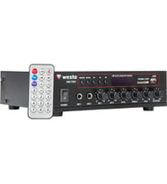 Westa WM-750U 80 Watt Usb/sd 100 Volt Hat Trafolu Amfi (Siyah)
