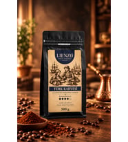 Nitelikli Türk Kahvesi 500 g %100 Arabica Odun Ateşinde Kavrulmuş Taze Öğütülmüş