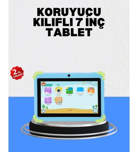 HD Ekranlı 7 İnç Tablet WiFi ve Bluetooth Bağlantılı