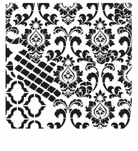 GRUNGE STENCIL GCS-4 45X45