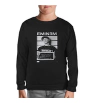 Eminem - Detroit Siyah Çocuk Sweatshirt