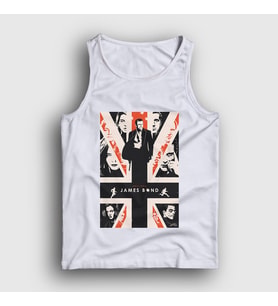 Presmono Unisex Beyaz Daniel Craig Film James Bond Atlet 257568tt (Beyaz)