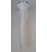 FATEX LÜX ÇÖP MAK KÖRÜKLÜ SİFON 110 / Ø 32 LİK ÇIKIŞLI - METAL BİLYALI ( F-104-15 )