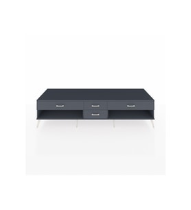Kronos TV Ünitesi 4 Çekmeceli  220x59x51 Antrasit-Çam/Antrasit
