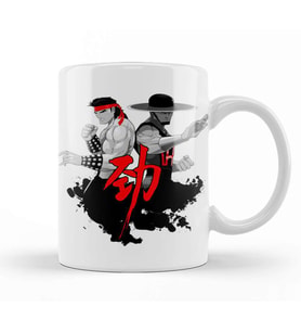 Shaolin Monk Mk Shaolin Monks Kupa Bardak Porselen