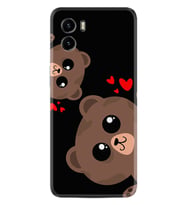 Vivo Y15S Y32 Y33S Y51 Y53S Kılıf Desemli Silikon Love Animals 1780