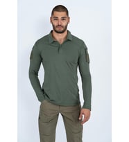 T-SHIRT TACTICAL U.KOL PİKE - 802 (Haki)