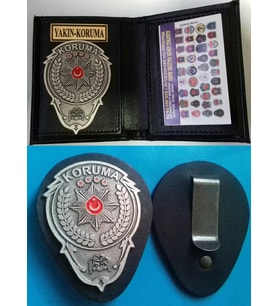 KEŞFET YAKIN KORUMA-ROZETLİ CÜZDANI+KEMER ROZETI SATINAL-SADECE,YAKIN KORUMA KIMLIK KARTLI PERSONELE SATILIR.-SIVILE SATILMAZ