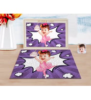 BK Gift Kişiye Özel Bebek Doğum Günü Karikatürlü 1000 Parça Profesyonel Puzzle-3