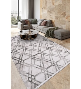 YoudayHomeCollection GASPİNA Model Oturma Odası Halısı — EBAT: 80X80