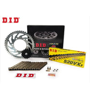 Did-Sunstar 2018-2021 KTM 250 EXC TPI Uyumlu Zincir Dişli Set Gold (Sarı) Renk