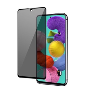 Xiaomi Redmi Note 9S Ekran Koruyucu Full Cover Gizlilik Filtreli HD Hayalet Cam (Siyah)