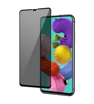 Xiaomi Redmi Note 9S Ekran Koruyucu Full Cover Gizlilik Filtreli HD Hayalet Cam (Siyah)