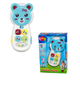 Işıklı Müzikli Telefon (Karışık)