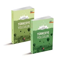 Türkçeye Yolculuk: A2 Ders Kitabı - A2 Çalışma Kitabı (2 Kitap Set) (Krem)