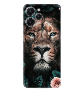 Xiaomi Redmi 12 128 GB 4 GB Ram Kılıf Desenli Silikon Leon Flowers 1333