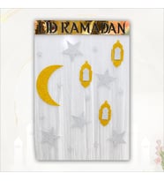 Eid Ramadan, Pleksili Püsküllü SüS - 50cm x 38cm