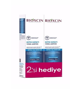 Bioxcin Aqua-Thermal 300 ml Kepek Karşıtı 2 Adet Şampuan
