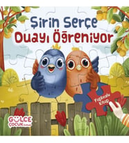 Şirin Serçe Duayı Öğreniyor - Yapbozlu Kitap 4