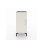 Arges Komodin 2 Raflı Tek Kapaklı 44x30x96 Antrasit-Aytaşı