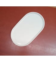 STEP OVAL KAYIK TABAK 20x12 Cm SADE (Porselen)
