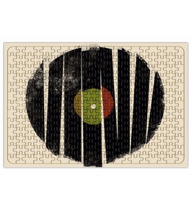 Retro Müzik Plak Puzzle 240 Parça Yapboz