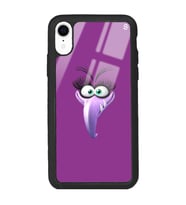 iPhone XR Purple Tasarımlı Glossy Telefon Kılıfı