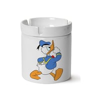 Donald Duck Baskılı Porselen Küllük Makinede Yıkanabilir