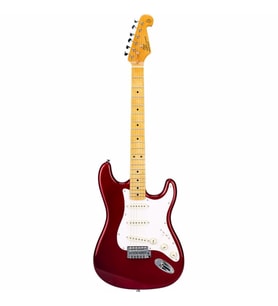 SX Stratocaster Elektro Gitar (Candy Apple Red)