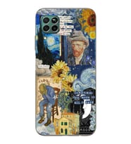 Huawei P40 Lite Uyumlu Baskılı Yumuşak Silikon Şeffaf Telefon Kılıfı