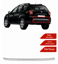 Dacia Duster 2018-2024 Arası Krom Bagaj Alt Çıta