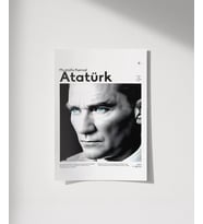 Çerçevesiz Poster Mavi Gözlerin Işığında (Çok Renkli)