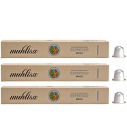Muhlisa Espresso Brazil Kapsül Kahve 3 Kutu (30 KAPSÜL) %100 Arabica