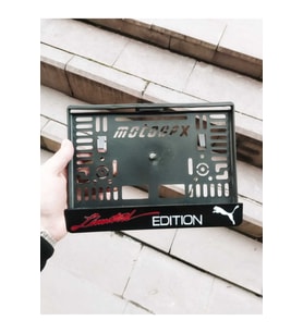 Motorsiklet Plakalık Lazer Kesim Pleksi Limited Edition  motor plakalık Uyumlu