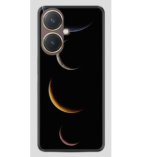 Vivo Y27 Kılıf Desenli Silikon Platinium Series Gezegenler 1901