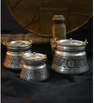 BAKIR BAKRAÇ OYMA NAKIŞLI 5LT (İÇ-DIŞ KALAYLI)